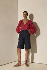 Blusa Iphigenia Framboesa