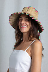 Chapéu Australiano Natural Colorido