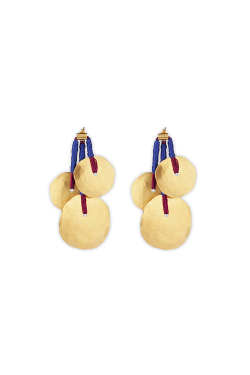 Brincos Kaya Earrings Indigo