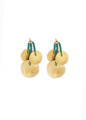 Brincos Kaya Earrings Petrol