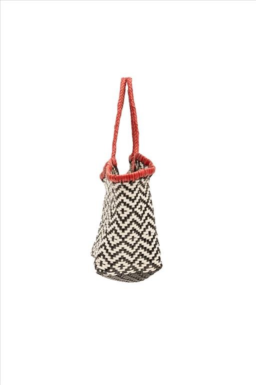 Bolsa Melody Tote Bag | Red Black &amp; White