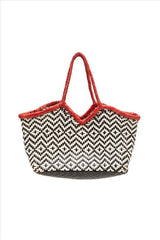 Bolsa Melody Tote Bag | Red Black &amp; White