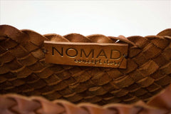 Bolsa Roberta Woven Leather Tote Bag | Tan