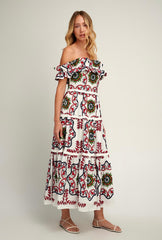 Vestido Canoa Mandalas
