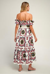 Vestido Canoa Mandalas
