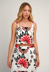 Cropped Floral