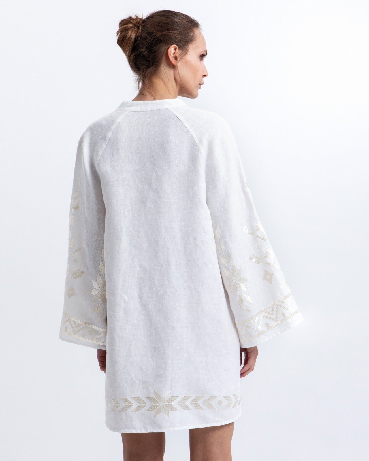 Vestido Dress Mini IOS Bell Sleeve