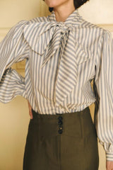 Fairytale Shirt Sky Blue Stripes - Maria de la Orden