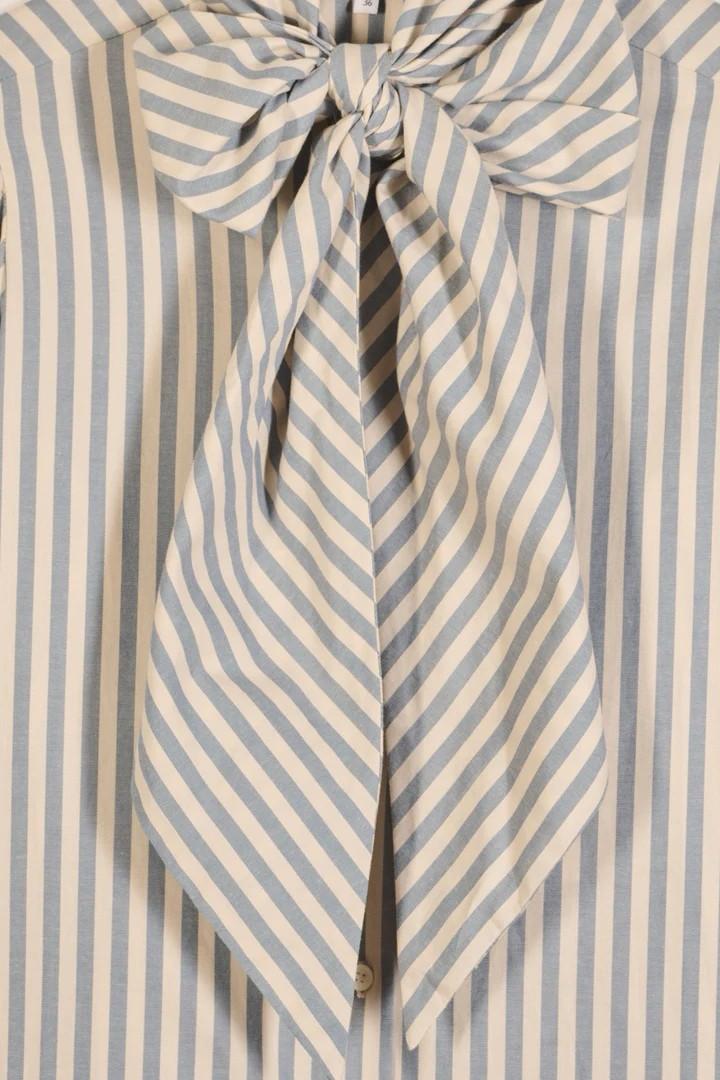 Fairytale Shirt Sky Blue Stripes - Maria de la Orden