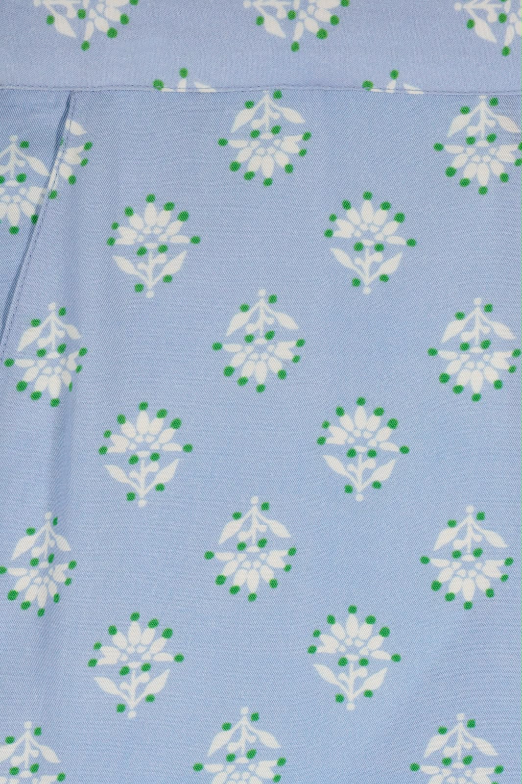 Lova Pants Blue Flowers - Maria de la Orden